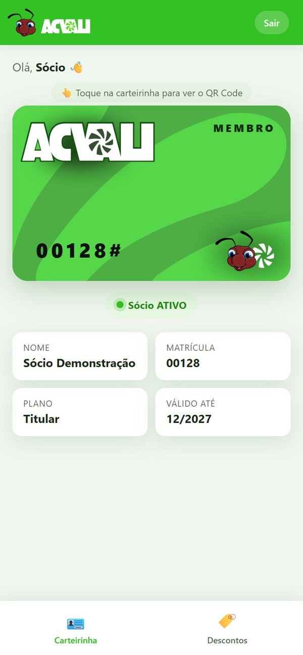 Carteirinha digital