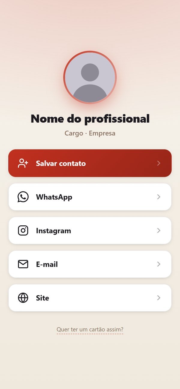 Cartão NFC, tema claro