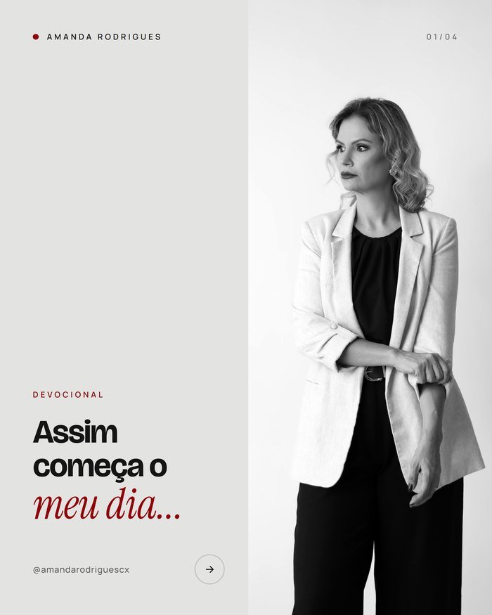 Post do perfil pessoal da diretora